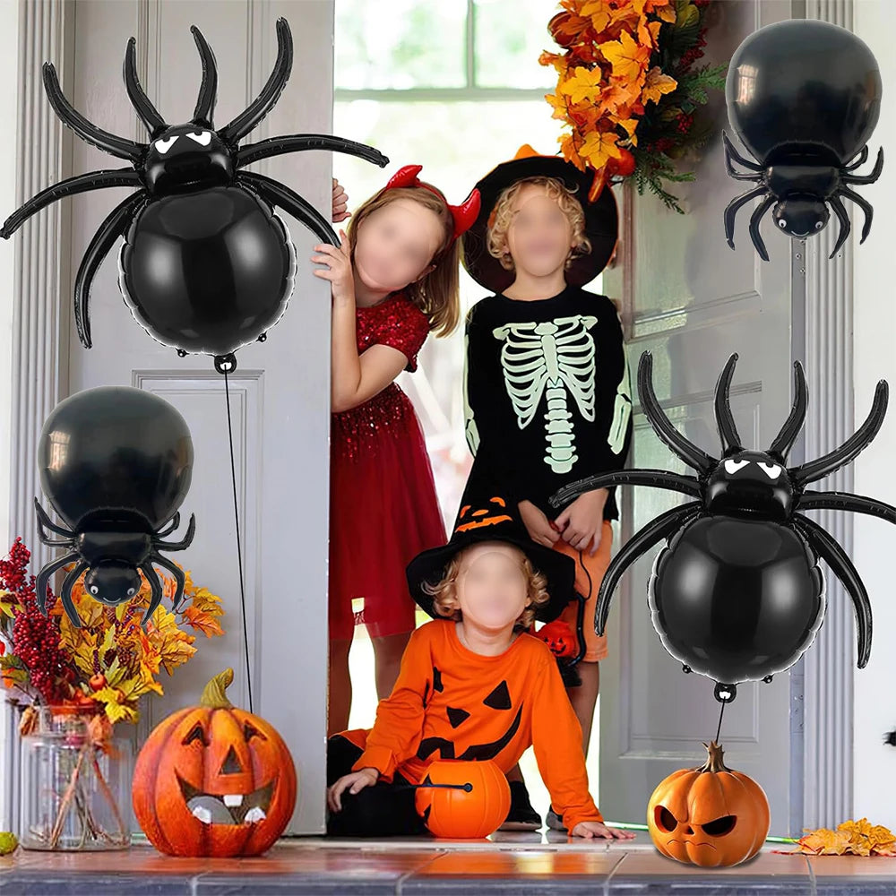 Halloween Decoration Balloons Foil Pumpkin Ghost Dead Tree Witch Mummy Bat Spider Balloon
