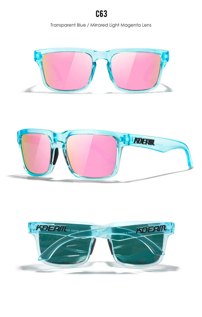 Kdeam Polarized Sunglasses for Men Women Eyewear