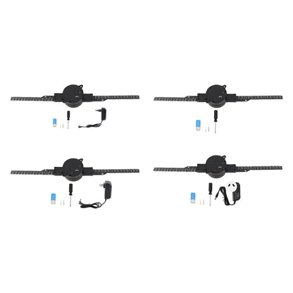 3D Hologram Fan Clear Custom Editing 3D Hologram