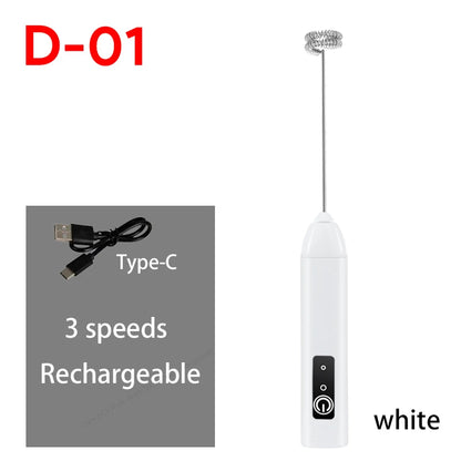 UPGRADED Electric Coffee Frother/MILK Whisk+Egg Beater