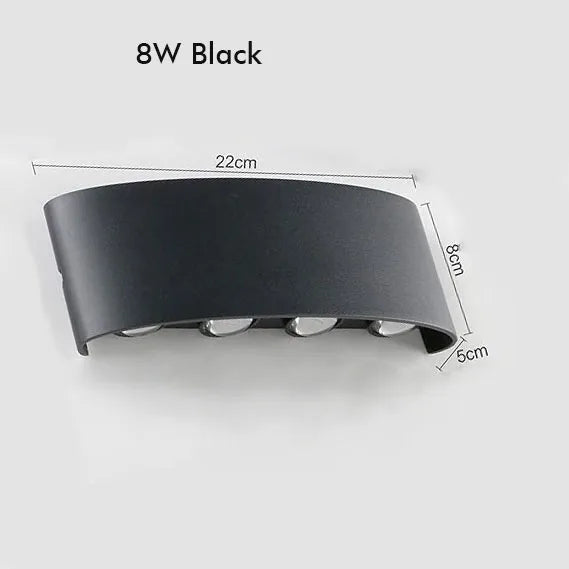 Tuya  Up and Down Wall Light Smart Life APP RGB Outdoor