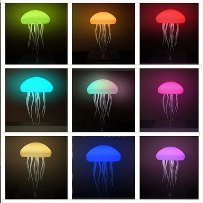 LED Jellyfish Lamp with 9 Tentacles 2 Working Modes