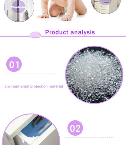 Baby Safety Lock Invisible Lock Kids Security  Protection