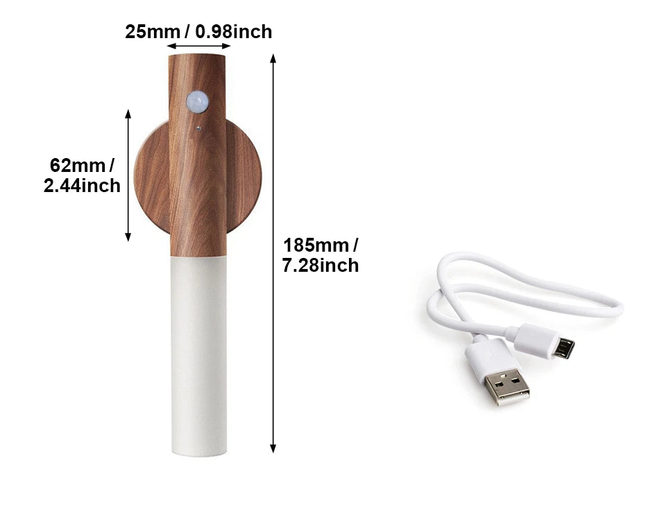LED Intelligen Sense Light Magnetic Charging Imitation