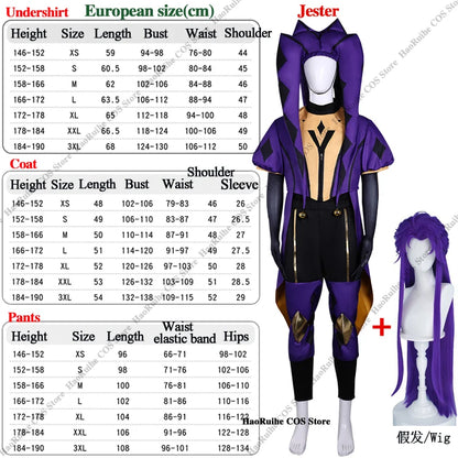 Hot The Freak Circus Pierrot Jester Harlequin Cosplay