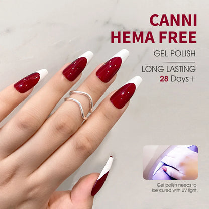 CANNI Gel Nail Polish Fantastic Ultra Gorgeous Color Soak