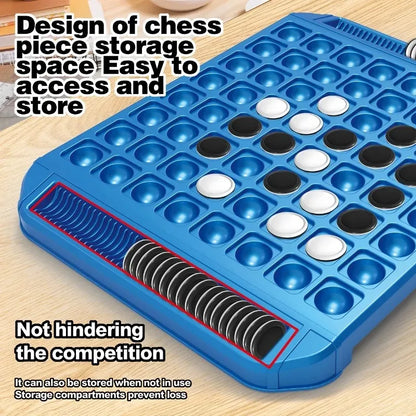 Dual-Side Flip Board Strategy Game for 2 Players Logic Training