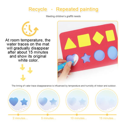 Magic Water Drawing Mat Coloring Doodle Mat