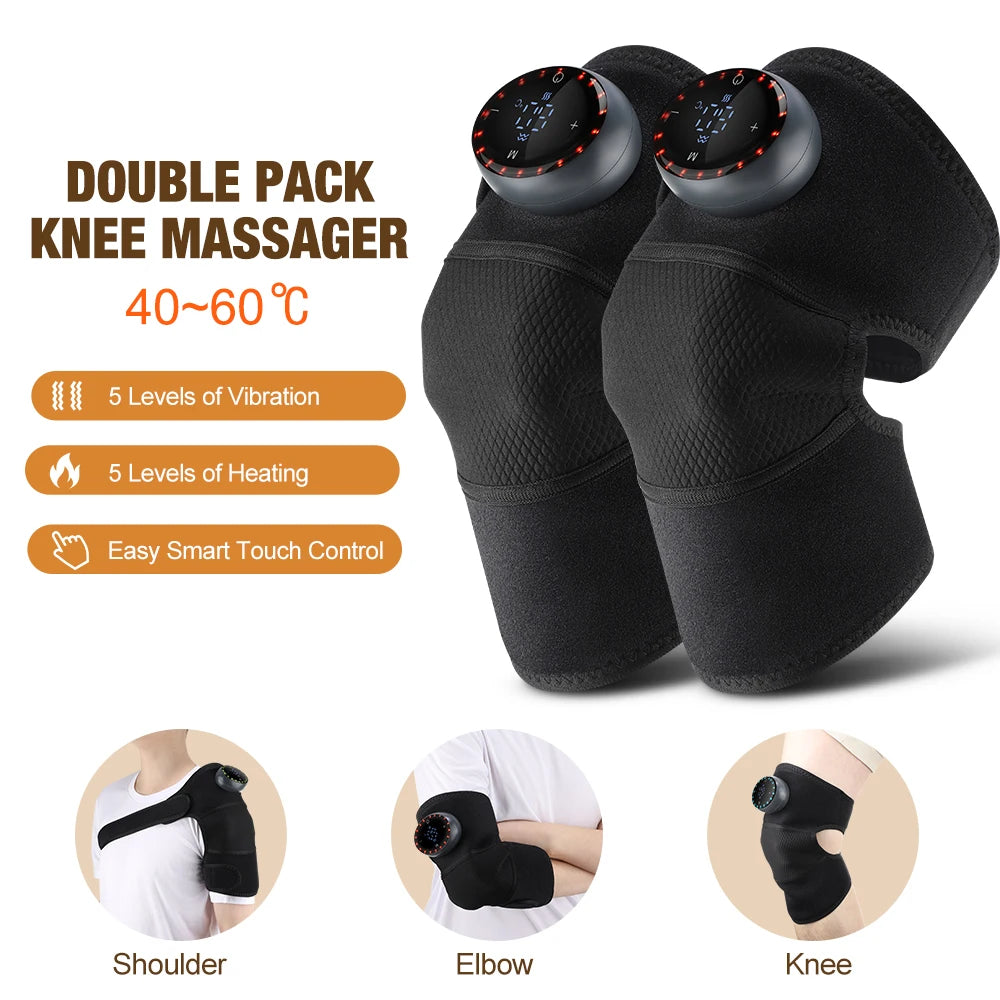 Electric Heating Knee Massager Joint Knee Leg Pad