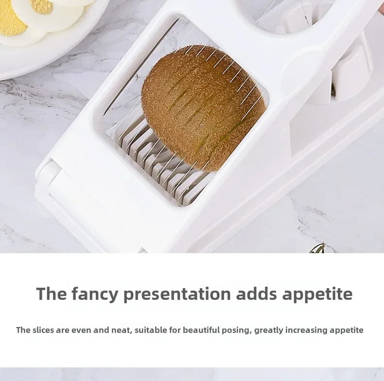 Multi Functional Kitchen Ingredient Fancy Egg Cutting