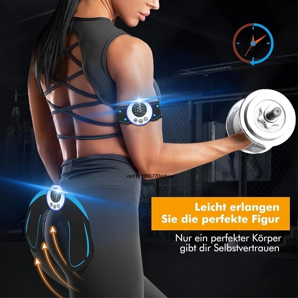 Wireless EMS Abdominal Stimulator 8 Pack Abs Muscle Toner