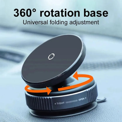 Car Phone Holder, Magsafe Magnetic Vacuum Intelligent Car Mount