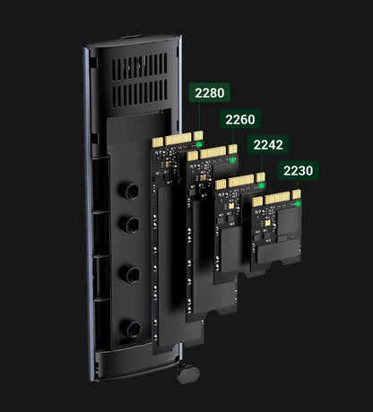 UGREEN M2 SSD Case NVME SATA Dual Protocol M.2 to USB Type C