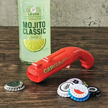 Cap Gun Beer Bottle Opener Portable Opening Gun Cap