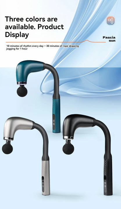 New Smart Fascia Gun Electric Massager Massage Hammer