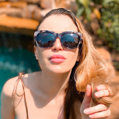 ZENOTTIC Butterfly Women Oversized Polarized Sunglasses