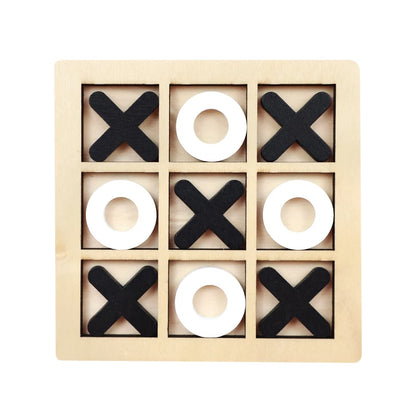 Montessori Play Game Wooden Toy Mini Chess Interaction Puzzle