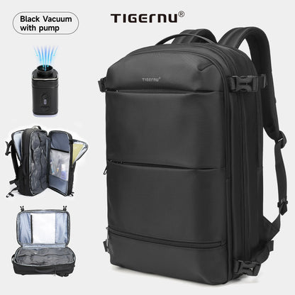 Tigernu Vacuum Compression Backpacks Men Travel