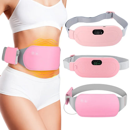 Portable Heated Massage Belt Menstrual Pain Relief