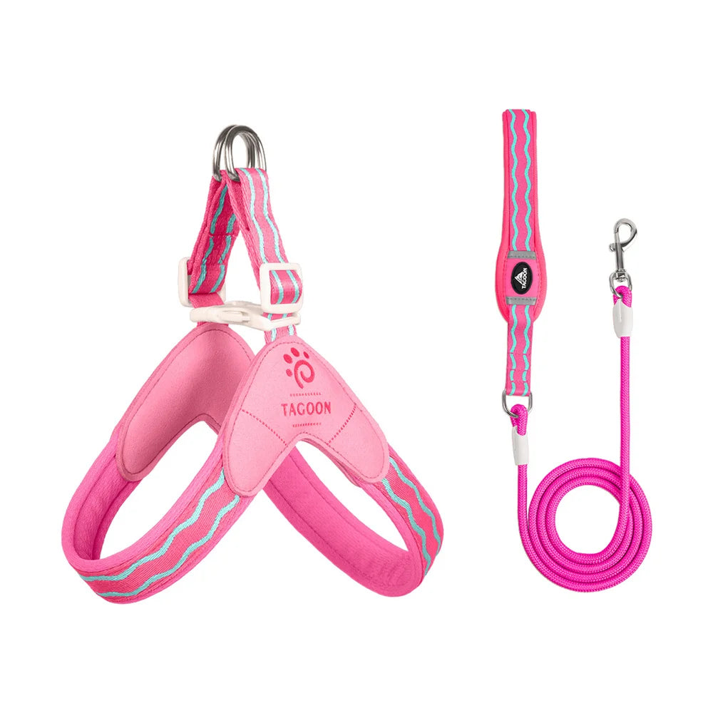 Puppy Harness Wear Simple Mesh Breathable Outdoor