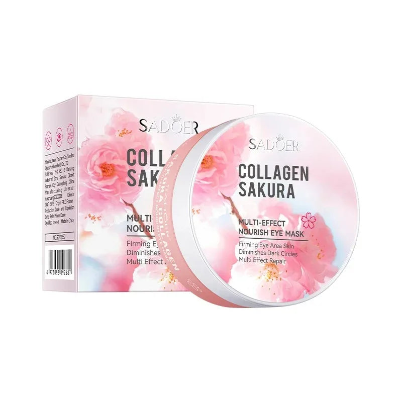 Sakura Collagen Eye Mask Anti Dark Circles Moisturizing