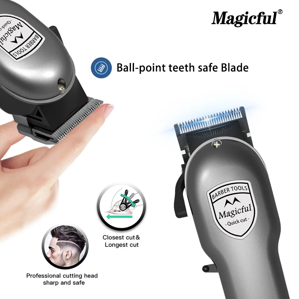 Hair Clipper Hair Trimmer For Men Rechargeable Trimmer