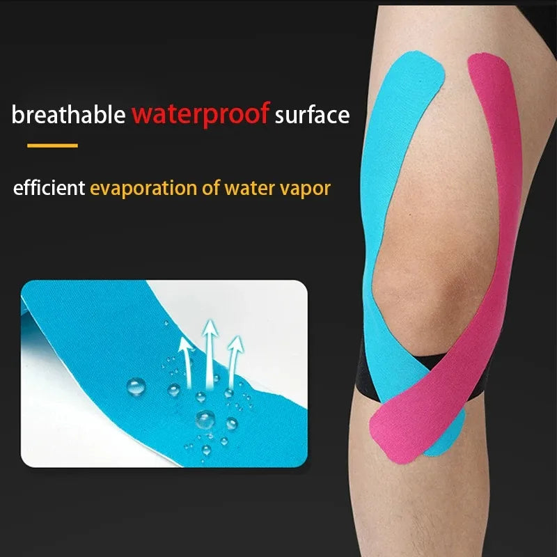 Sports Waterproof Kinesiology Tape Stickers Athletic Bandage