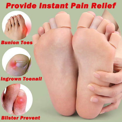 Pexmen Gel Toe Separator Finger Protector Silicone