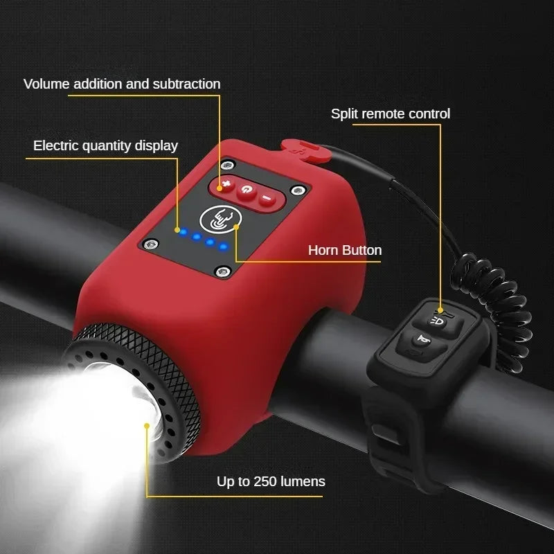 Electric Bicycle Horn Loud Bike Bell for Kids