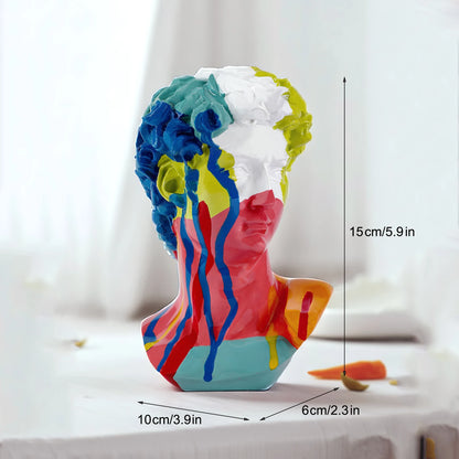 Home Decoration David Head Resin Statues Statues