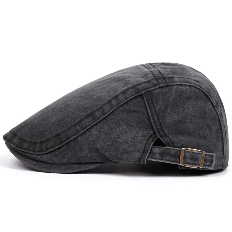 Vintage Painter Beret Unisex Fashion Flat Visor Cap