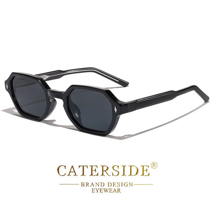 Punk Polygonal Men Sunglasses Personalized Design Square