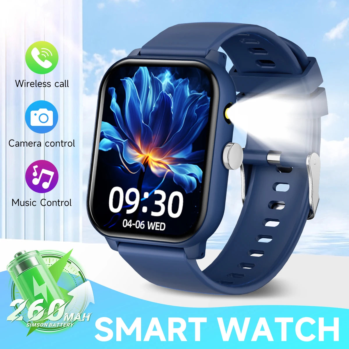 New Game Smart Watch 1.83'' Bluetooth Call Sports Mode