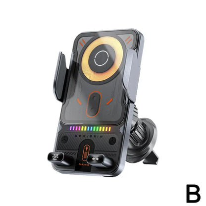 Car Wireless Charger Magnetic Auto Car Holder Phone Mount