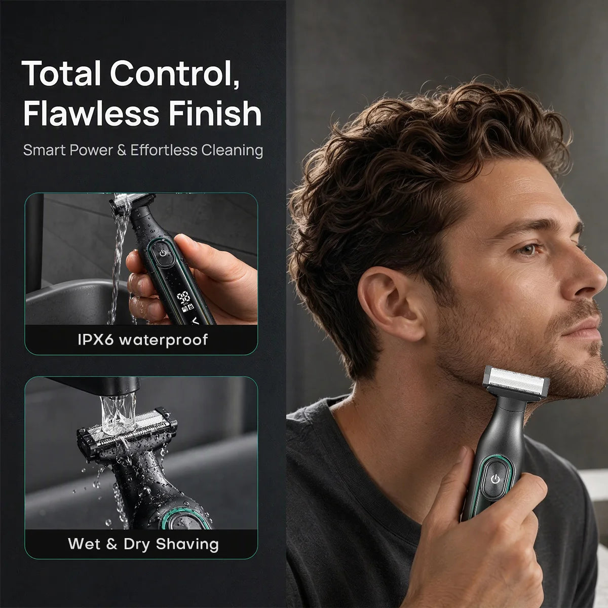 VGR Razor Professional Shaver Portable Body Hair Trimmer