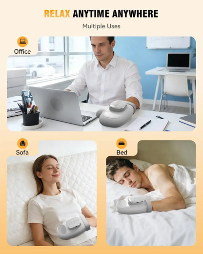 Hand Massager With Airbag Compression Finger Wrist Palm