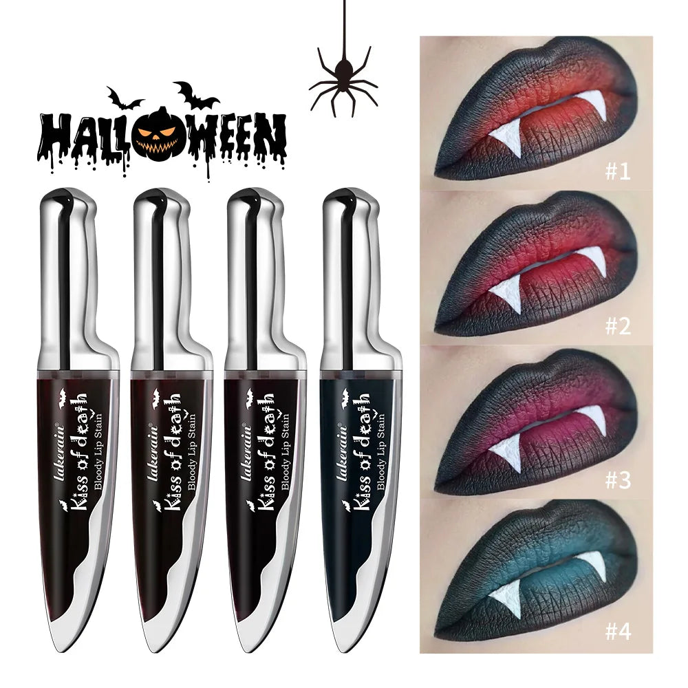 Lip Stain Kiss of Death Bloody Gothic Matte Long Lasting