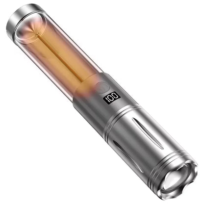 Rechargeable Outdoor Portable Hiking Camping Flashlight