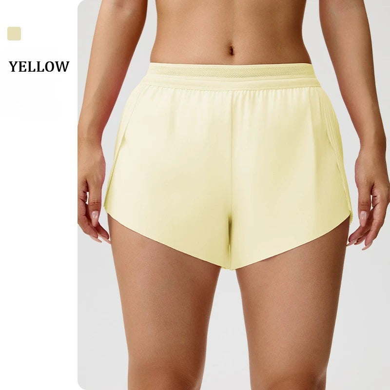 Cooling Mint Fitness Shorts Women's Three-quarter