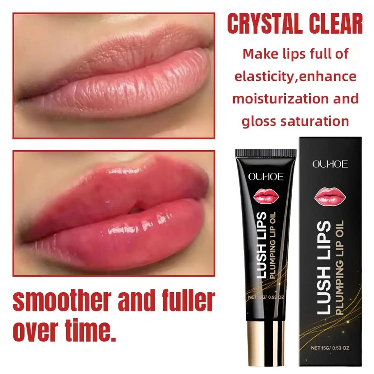 Lip Plumper Oil Instantly Volumising Increase Lip Elasticity
