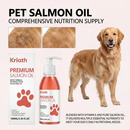 100ml Pure Salmon Oil for Dogs and Cats Omega
