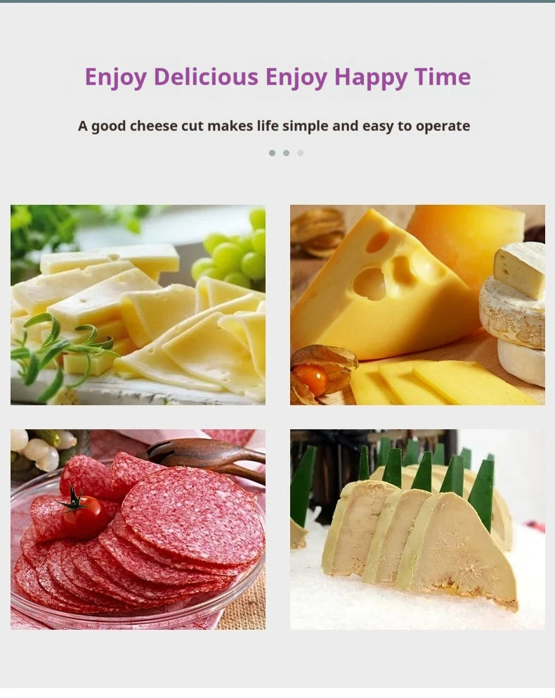 Cheese and Butter Slicers with Wire Cheese Adjustable