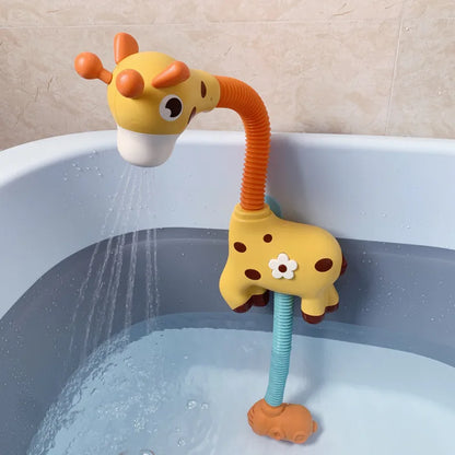 New Baby Bath Kids Toys Rainbow Shower Pipeline