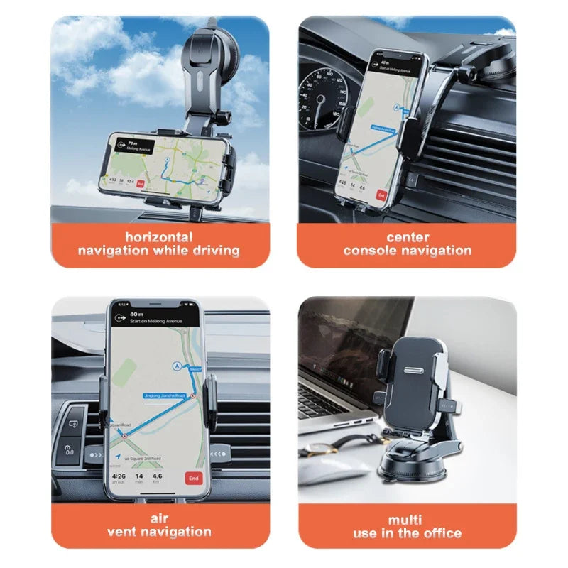 Sucker Car Phone Holder Mount Stand Suction Cup