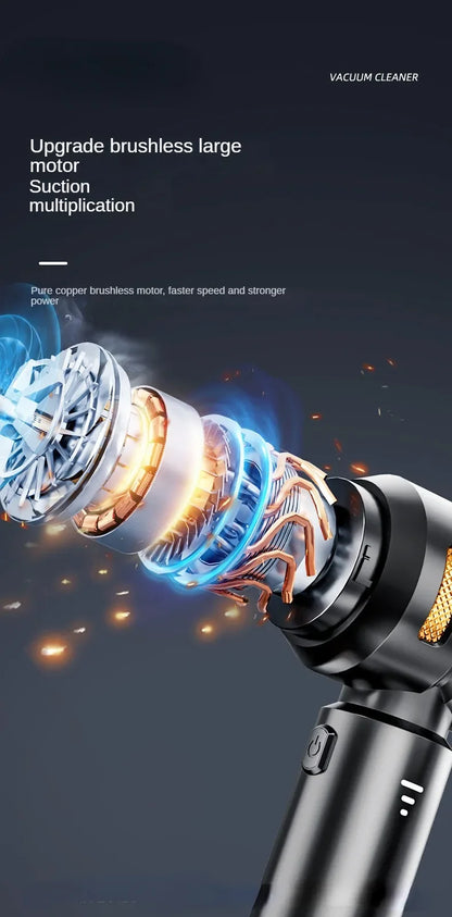 Car Vacuum Cleaner Wireless Mini Handheld for Car