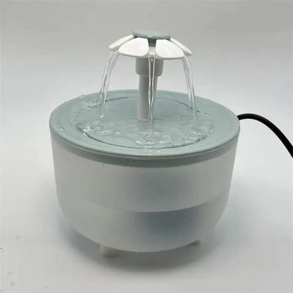 Pets Water Fountain Auto Filter USB Electric Drinker Bowl