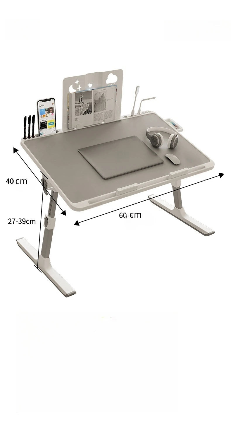 Adjustable Laptop Bed Tray Table Portable Standing Desk