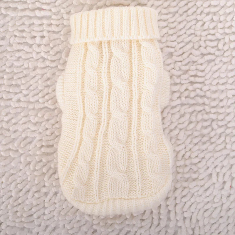 Dog Winter Clothes Knitted Pet Clothes Pet Sweater