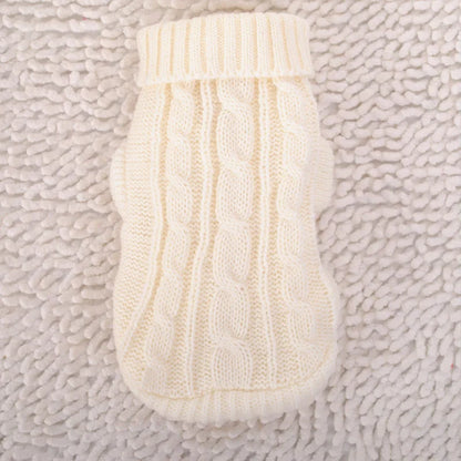 Dog Winter Clothes Knitted Pet Clothes Pet Sweater
