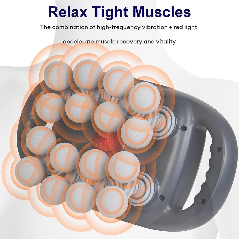 8/16 Heads Body Massage Gun High-Frequency Vibration